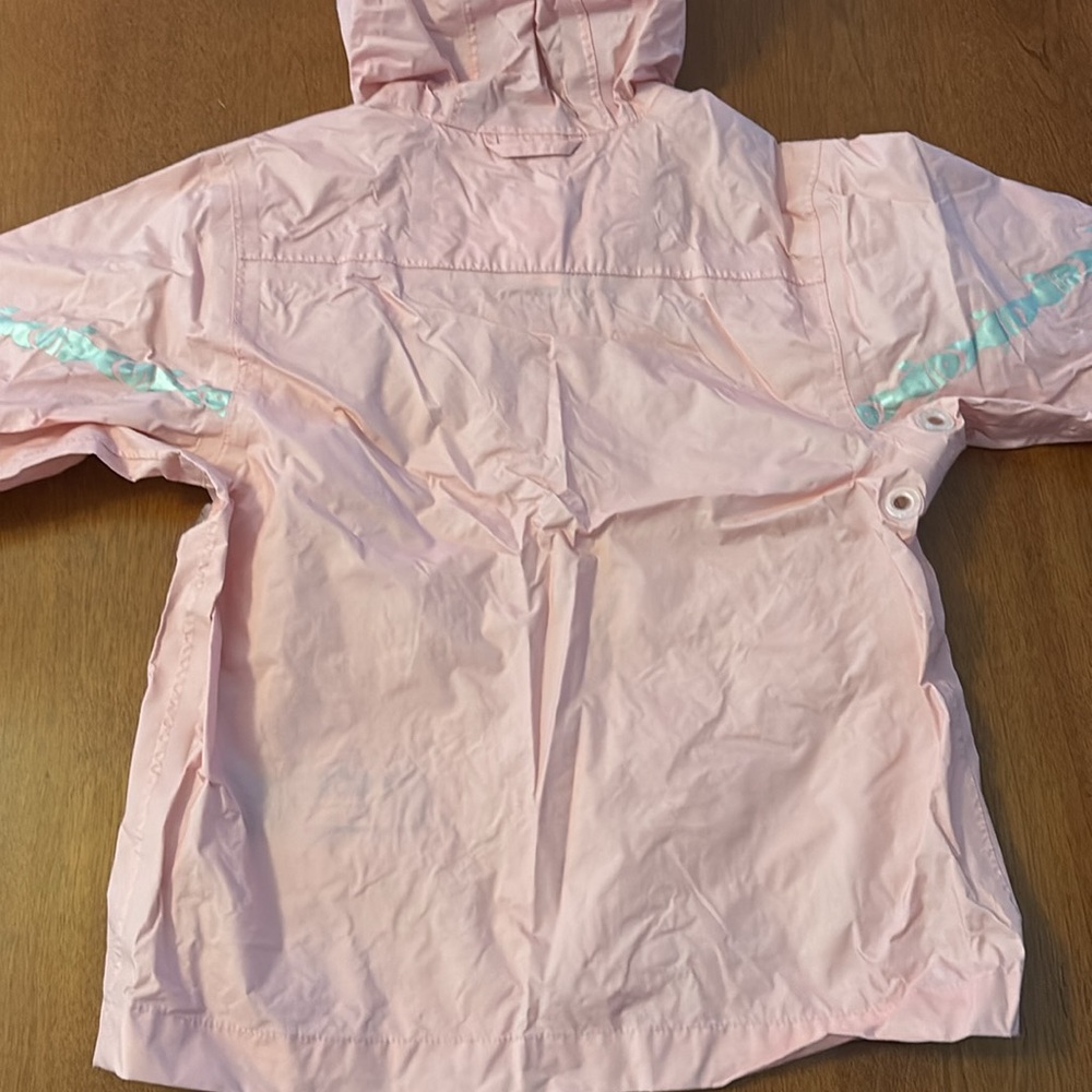 REI Rain Jacket & Rain Pants Set - Pink with Fish Details Size 3T - Picture 10 of 12